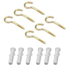 ÇEÇEN HOME 21x100 7 mm Dübel 6 Adet Açık Dübelli Piton ürün görseli 1