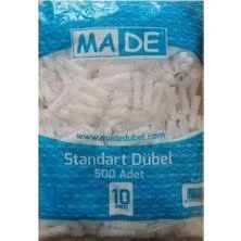 MADE 12 Mm Standart Dübel Paket 500 Adet ürün görseli 1