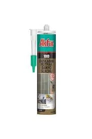 Akfix 100d Şeffaf Duşakabin Silikonu Küf Tutmaz 310 Ml + (silikon Tabancası) ürün görseli 1