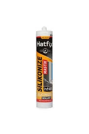 Hatfix Beyaz Silikonize Mastik 450 Gr ürün görseli 1