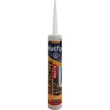 Hatfix Silikonize Antrasit Gri Mastik 450gr (hf-450) ürün görseli 1