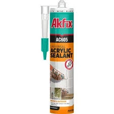Akfix Ac605 Boyanabilir Akrilik Mastik 500 Gr Beyaz ürün görseli 1