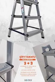 KUTLU Çift Çıkışlı Merdiven 3+3 ürün görseli 1