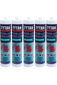 TYTAN Beyaz Silikonize Mastik 500 Gr ( 5 Adet ) ürün görseli 1