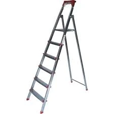 Kanat Elips Galvanizli Katlanabilir Çok Amaçlı Profil Merdiven 5+1 Basamak ürün görseli 1