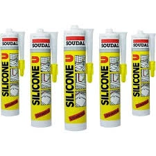 Soudal Şeffaf Silikon 280 ml X 5'li Set ürün görseli 1