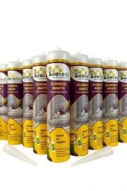 GOLDFİX Silikonize Mastik - Beyaz Renk - 30 Adet ürün görseli 1