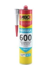 ABC 600 Genel Amaçlı Silikon Şeffaf 280 ml. ürün görseli 1