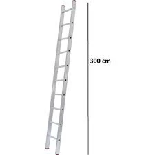 Merdiven Ptt Aliminyum 3+3m (6 Metre) ürün görseli 1