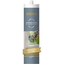 Sibax Ls46 Beyaz Silikonize Mastik 450gr ürün görseli 1