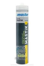 Master Profesyonel Kalite Gri Renk Mastik Akrilik 450gr-310ml ürün görseli 1