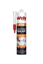 WELLY CHEM A720 SİLİKONİZE MASTİK KARTUŞ 500 GR KAHVE ürün görseli 1