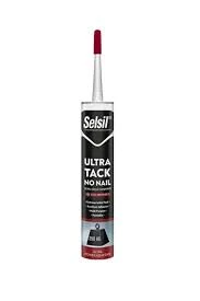 Selsil Güçlü (350 KG' A KADAR AĞILIK TAŞIR) Ve Hızlı Kuruyan Ultra Tack Beyaz Silikon 290 ml ürün görseli 1