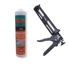 Akfix Kartonpiyer & Stropiyer Yapıştırıcı Beyaz 310 Ml Silikon Tabancası ürün görseli 1