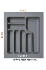 ORMAXX Starax S-2284-a Kaşıklık Antrasit 39x49 Cm ürün görseli 1