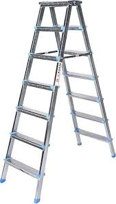 Kanat Rita Çift Taraflı Galvanizli Twin Profil Merdiven 7+7 Basamak ürün görseli 1
