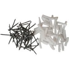 Meridyen 5.0x70 Vida + Roket Dübel 50 Adet ürün görseli 1