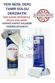Master 4 Adet Yeni Nesil Büyük Boy Derz Dolgu 350gr Derzmatik Beyaz Renk(raf Ömrü : 3 Yıl ) ürün görseli 1