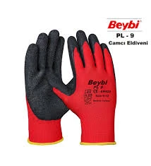 Beybi PL9 Kırmızı Camcı Eldiveni (iş eldiveni) ürün görseli 1