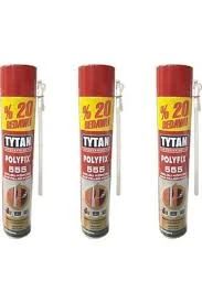 TYTAN Polyfix Sıkma Köpük 555 gr 3'lü Paket ürün görseli 1