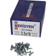 Meridyen Akdeniz Sunta Vidası 3,5 X 18 Mm 1000 Adet ürün görseli 1