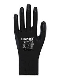 Handy Hn-16 Siyah-siyah Iş Eldiveni (12 Çift) No:10 ürün görseli 1
