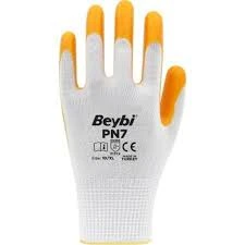 Beybi Pn3 Polyester Örme Nitril Eldiven 12 Çift ürün görseli 1
