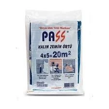 PASS 25 Ad. (1 Koli) Naylon Koruyucu Hışır Örtü 4x5 = 20 M2 ürün görseli 1