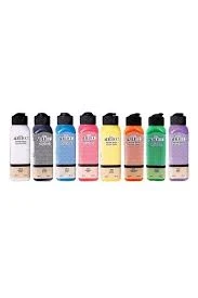 Artdeco Akrilik Boya 140 ml 8'li Set ürün görseli 1