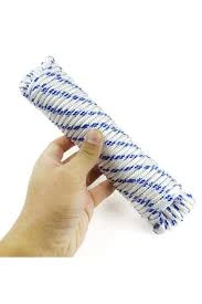 GÜVEN Dimka Iskota Halatı Renkli Mavi Beyaz 8mm 1160kg --- 30mt. Mavi Beyaz 1pk. ürün görseli 1