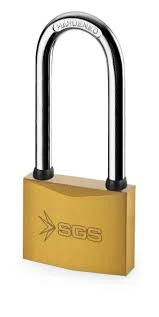 SGS Öztürk Sgs Asma Kilit Sarı Boyalı Uzun 63mm ürün görseli 1