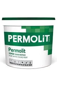 Permolit Süper Tavan Boyası 1kg Beyaz ürün görseli 1