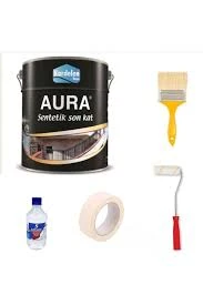 kardelen boya Kardelen 3 Kg Sentetik Beyaz Yağlı(AHŞAP-DEMİR-METAL) Boya Seti ürün görseli 1