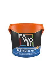 Fawori Silikonlu Mat Silinebilir Iç Cephe Boyası 2.5lt Renk: Kum Beyazı+ Kendinboya Set ürün görseli 1