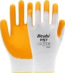 Beybi Yarı Nitril Kaplı Örgü Polyester Eldiven Pn 12 Adet ürün görseli 1