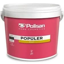 Polisan Akdeniz Rengi Popüler Plastik Mat İç Cephe Boyası 10kg ürün görseli 1