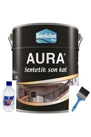 kardelen boya Kardelen 3 Kg Sentetik Siyah Yağlı(AHŞAP-DEMİR-METAL) Boya Seti ürün görseli 1