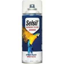 Selsil Beyaz Parlak Sprey Boya 400 Ml. ürün görseli 1