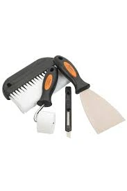 Harris Duvar Kağıdı Yapıştırma Seti 4 Parça Spatula Fırça Ch002 ürün görseli 1