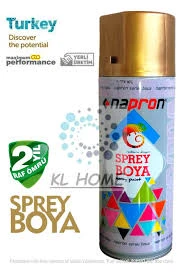 Napron Gold Altın Sprey Boya 400ml Uygun Büyük Boy 2yıl Raf Ömrü ürün görseli 1