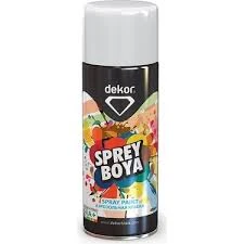 Dekor 650 Parlak Beyaz Sprey Boya 400 ml Ral9010 ürün görseli 1