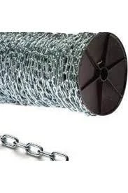ERÇELİK TİCARET Paslanmaz Galvanizli Çelik Zincir 6 Mm 2 Metre ürün görseli 1
