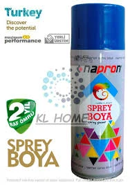 Napron Boncuk Mavi Sprey Boya 400ml Uygun Büyük Boy -2yıl Raf Ömrü ürün görseli 1