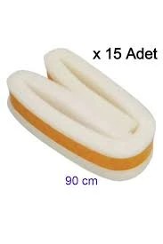 EYM 15 Adet Yapışkanlı Kapı Altı(eşik) Bandı Isı Yalıtım Süngeri 90 Cm ürün görseli 1