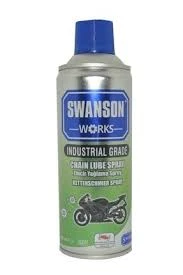 SWANSON Works Motosiklet Bisiklet Zincir Yağlama 200ml ürün görseli 1