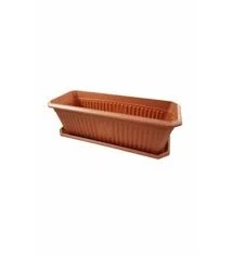 Hak Plastik Hak Saksı Dıs Mekan Dıkdortgen Sade Ust 3 No 60 Lt. ürün görseli 1