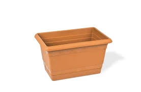 KARASU Toprak Rengi Balkon Saksı 6 Litre 30x20x17cm Krs-511 ürün görseli 1