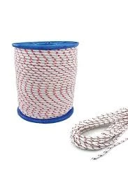 ZUBİZUBİ Iskota Halat Gemici Dağcı Denizci Ipi Polyester Örgü 10 Mm-10 Metre ürün görseli 1