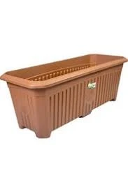 Hak Plastik Dış Mekan Saksı No 1- Uzunluk 70 Cm En 25 Cm Yükseklik 21 Cm 25 Litre ürün görseli 1