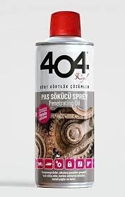 404 Kimya 404 Pas Sökücü , Yağlayıcı Ve Koruyucu Sprey 200ml ürün görseli 1